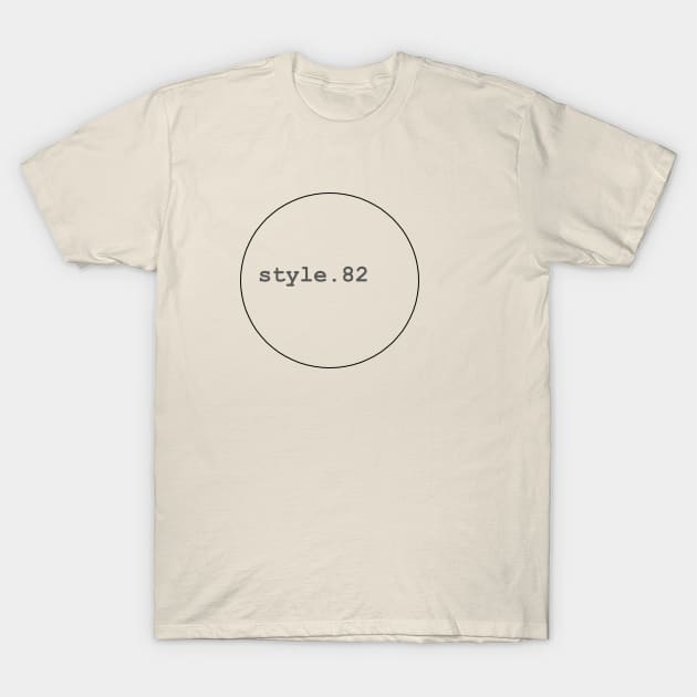 Style 82 | minimalist T-Shirt by Multiplanetary Studios